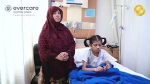 Dr. Sabina Sultana successfully treated a child affected by kidney problems